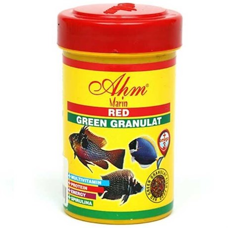 Ahm Red Green Granulat Balık Yemi 250 Ml